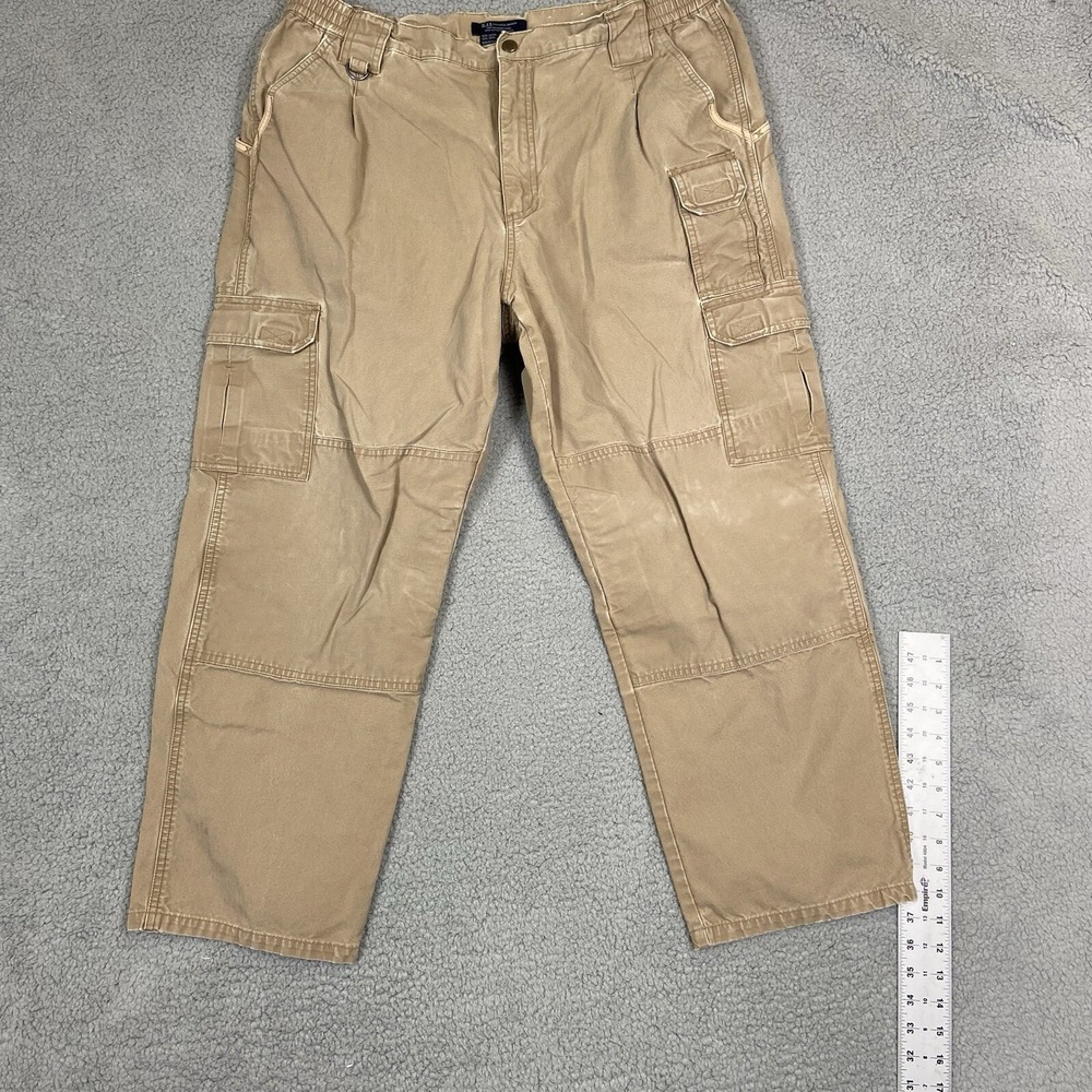 511 Tactical Pants Mens 40x30 Tan Cargo Straight Khakis EMS EMT Tactical‎ 74251